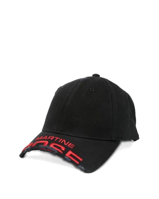 Martine Rose White Cut-Peak Cap