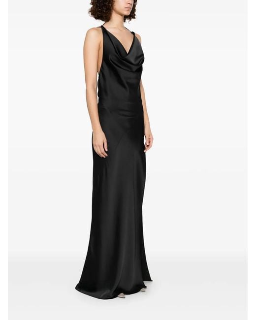 ANDAMANE Black Vera Gown