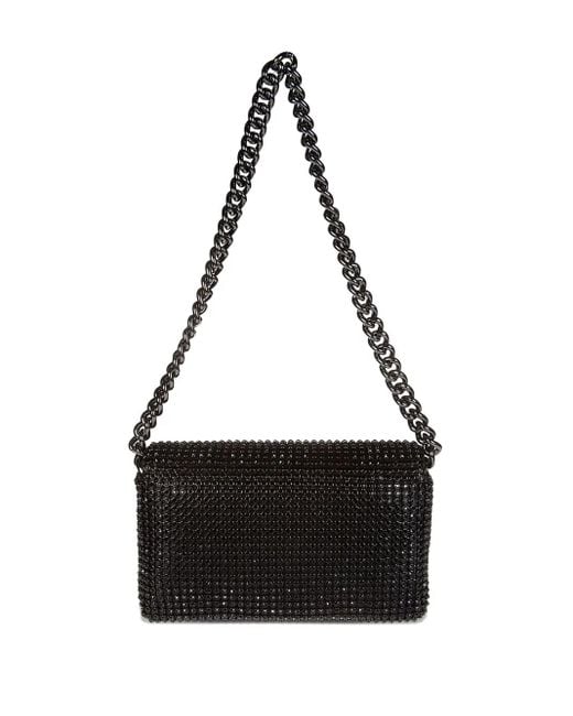 Marc Jacobs Black Chain Embellished Shoulder Bag