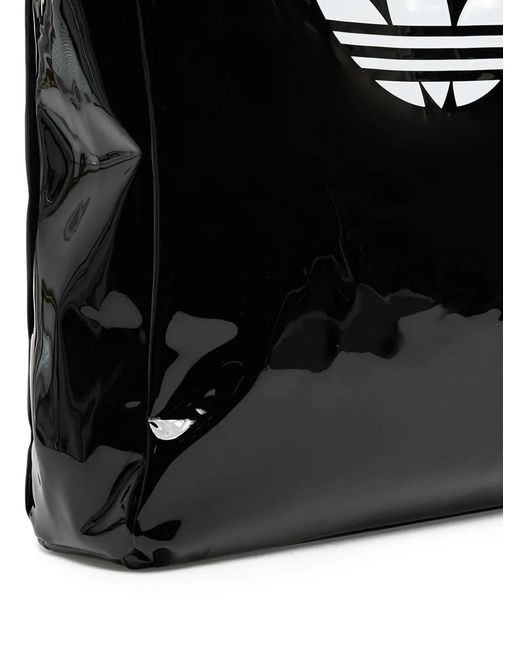 Adidas Black Adicolor Logo Tote Bag