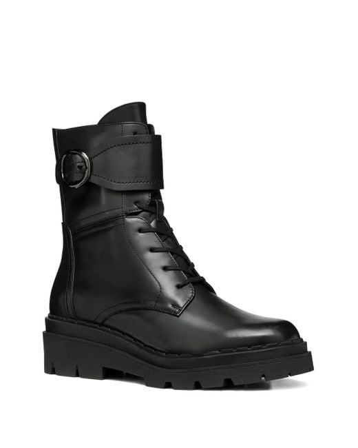 Geox Black Felleny Boots