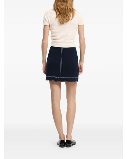 Barrie White Striped Top