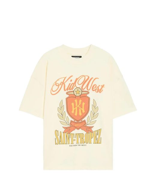 Kidwest White Saint Tropez T-Shirt