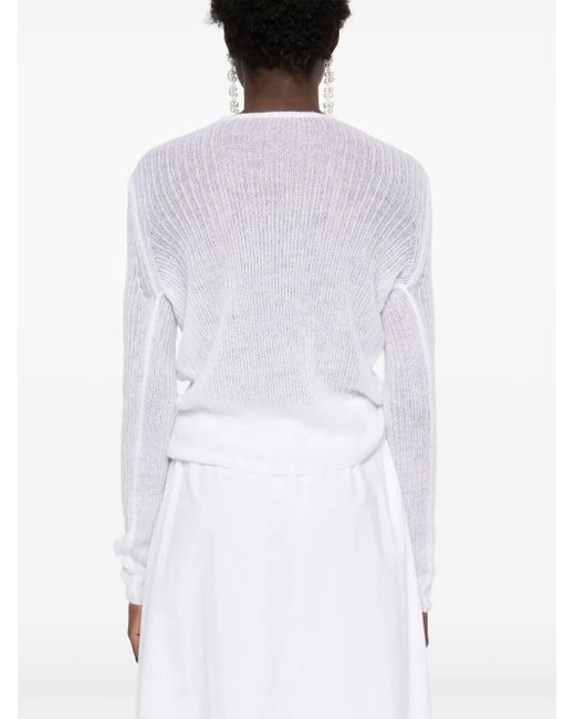 CECILIE BAHNSEN White Ussi Jumper