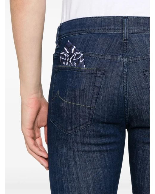 Jacob Cohen Blue Slim Fit Bard Jeans for men