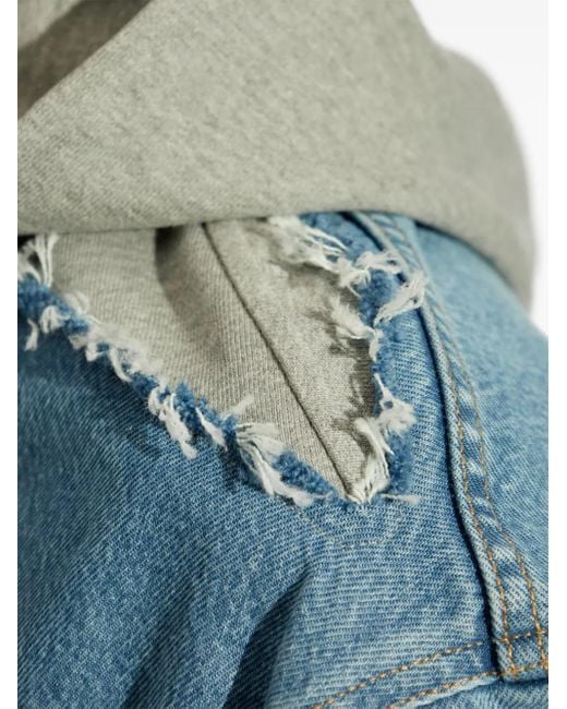 Vetements Blue Denim Jacket for men