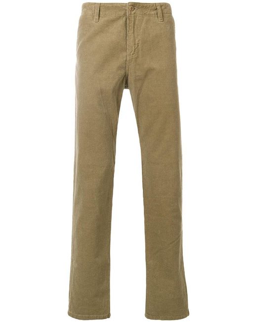 Carhartt Corduroy Trousers in Natural for Men | Lyst