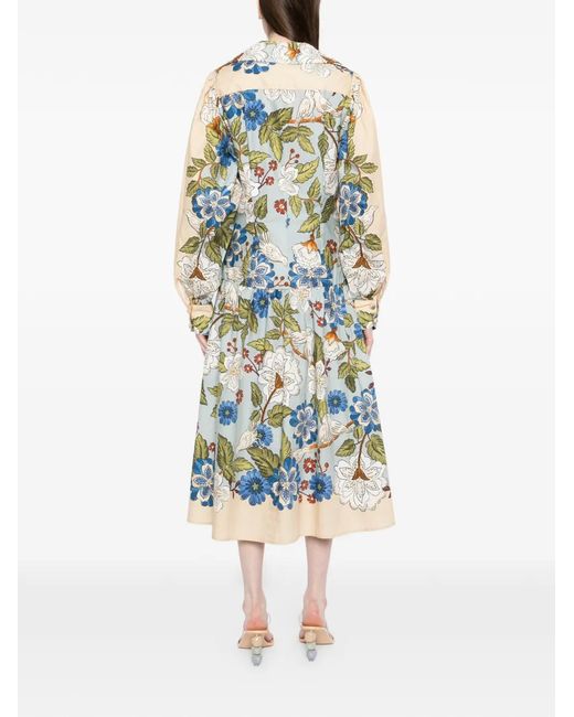Farm Rio White Garden Dress