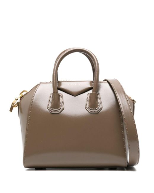 Mini sac cabas Antigona Givenchy en coloris Brown