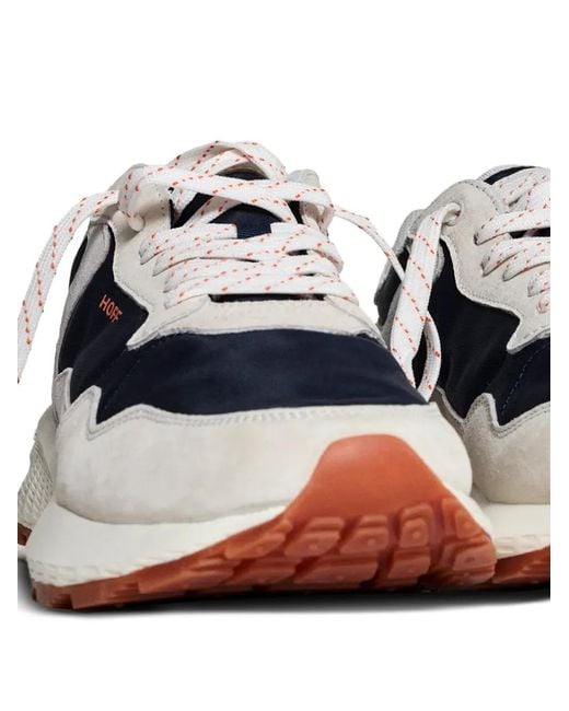 HOFF White City Panelled Sneakers for men