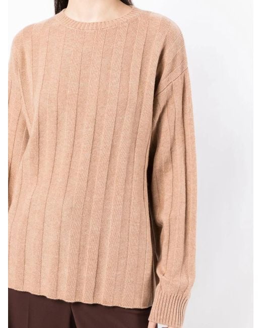 Jersey Millie de canalé Cashmere In Love de color Pink