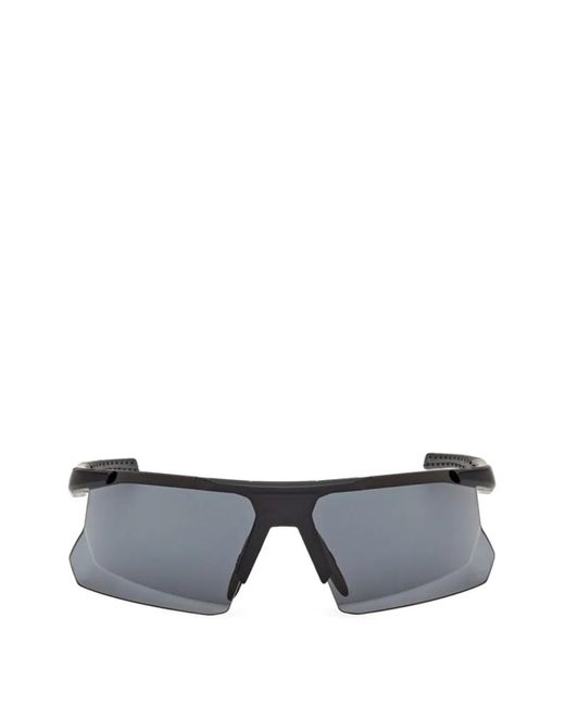 Adidas Gray Dunamis Bi Geometric-Frame Sunglasses for men