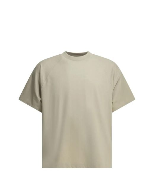 Goldwin Gray Raglan-Sleeve T-Shirt for men