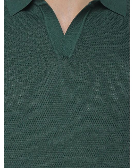 Mc2 Saint Barth Green Sloan Mesh T-Shirt for men