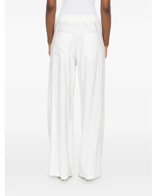 DARKPARK Straight Broek in het White