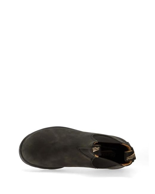 Blundstone Black 587 Leather Chelsea Boots