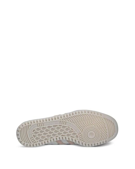 Adidas White Bermuda Striped Sneakers