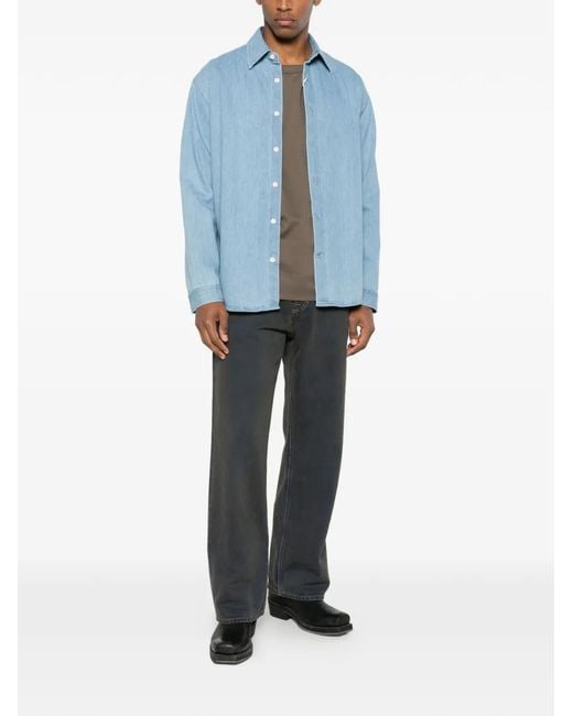 NN07 Blue Casper Shirt for men