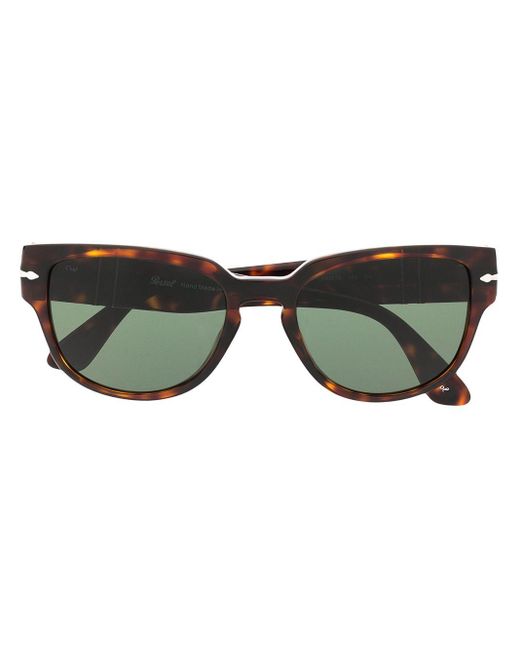 Persol Brown Polarized Tortoise-shell Sunglasses