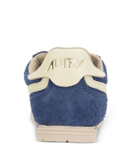 Autry Blue Sneaker Windspin Low Wom