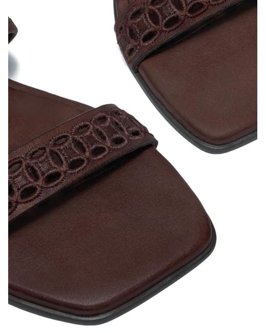 Bernardo Brown Orla Cutout Sandals
