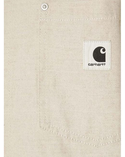 Carhartt Natural Pocket Button Shirt Jacket