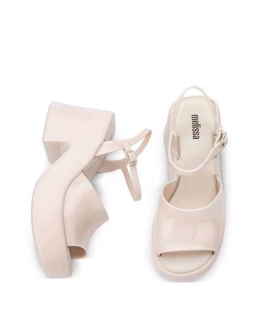 Melissa Natural Lina Platform Sandals