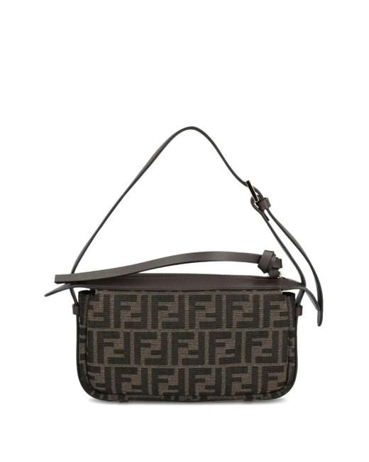 Fendi Black Mini By The Way Soft Shoulder Bag