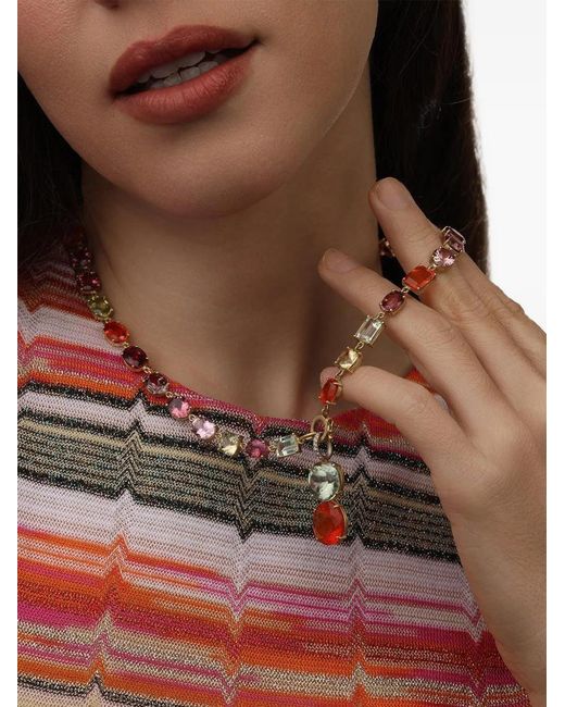 Irene Neuwirth Orange Gemmy Gem Multi-Stone Pendant