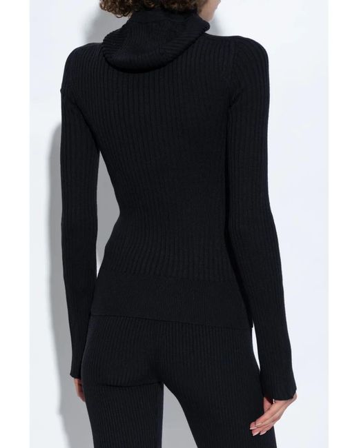 Moncler Hoodie Met Logopatch in het Black