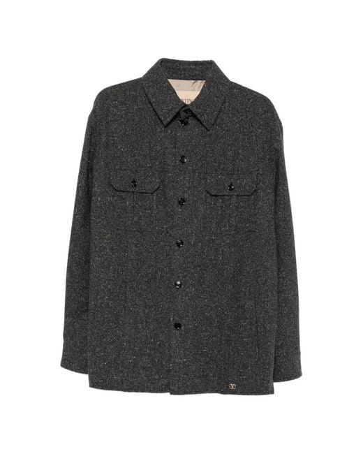 Valentino Garavani Black Vlogo Signature Jacket for men