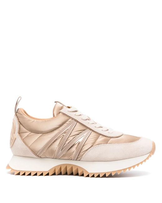 Moncler Brown Pacey Padded Sneakers