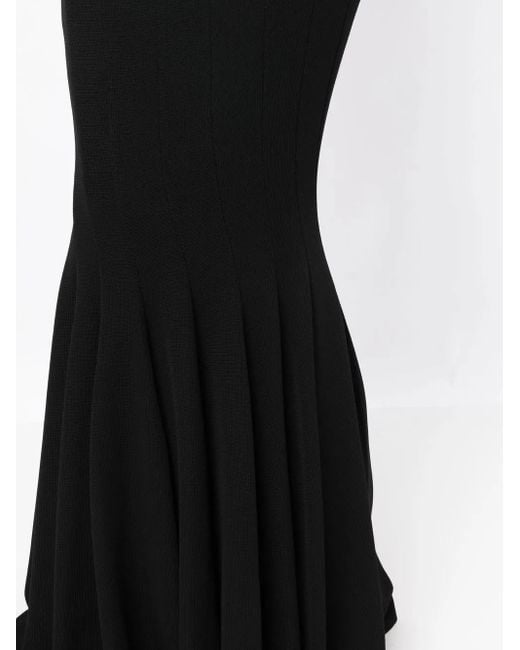 Zuhair Murad Black Stretch-Jersey Long Mermaid Skirt