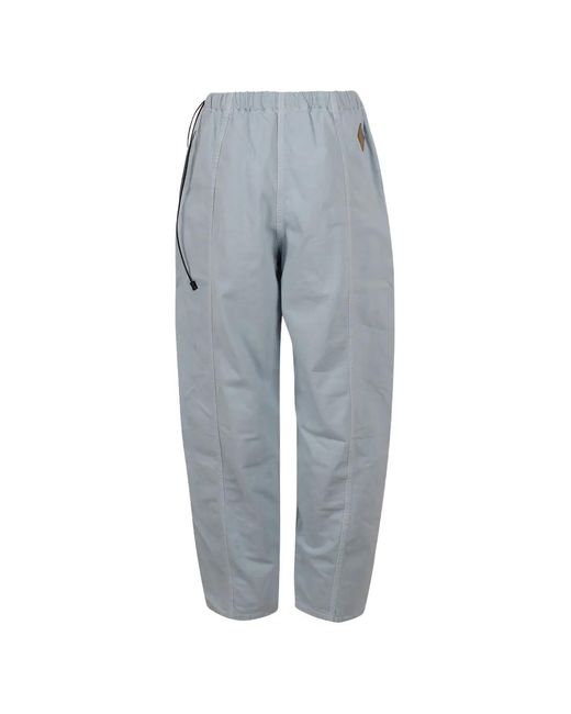 Haikure Gray Elasticated Panelled Trousers