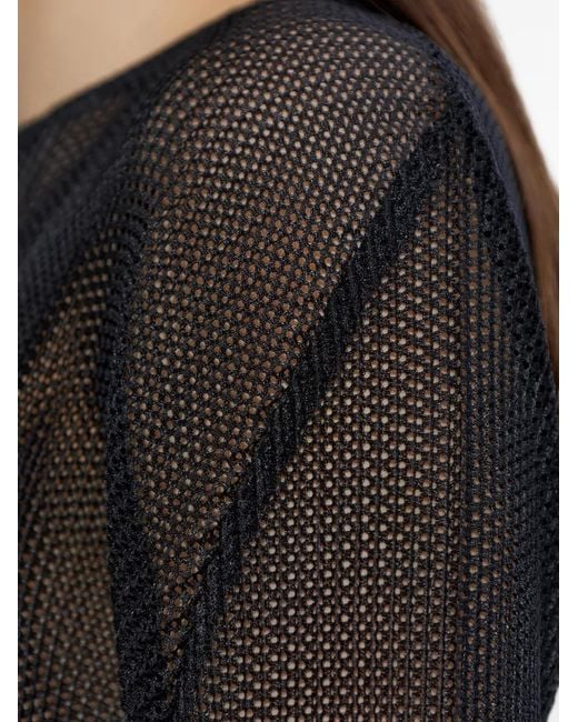 Pleats Please Issey Miyake Black Buttoned Cardigan