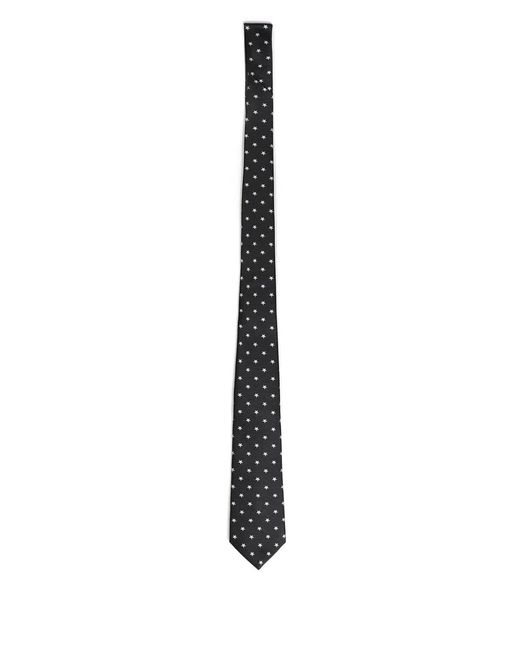 Yohji Yamamoto White Silk Tie for men