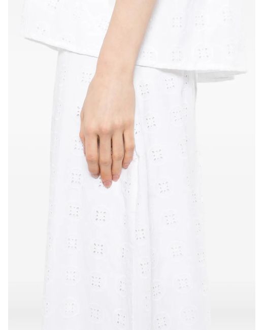 Care By Me White Augusta Skirt