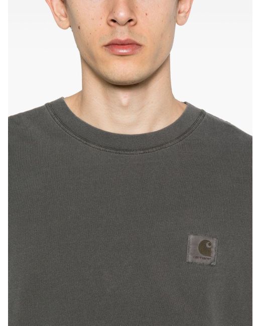 Carhartt T-shirt Met Logopatch in het Gray voor heren