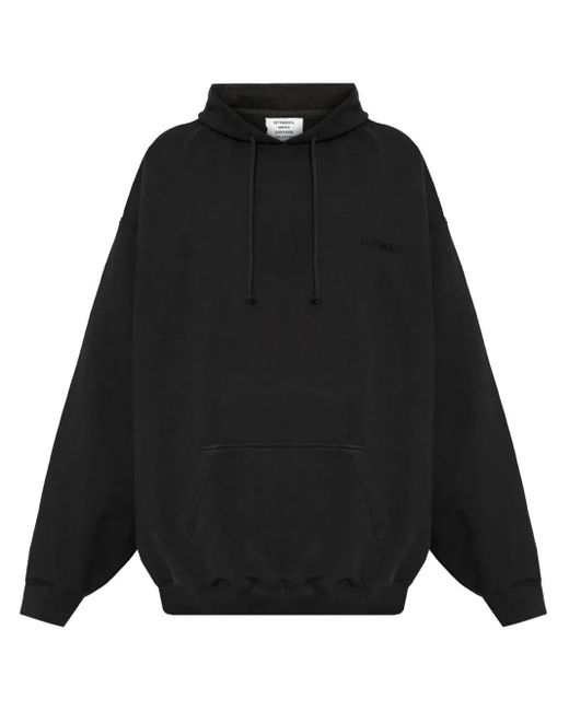 Vetements Black Logo Sweatshirt