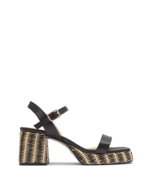 Castaner Black Voramar Sandals