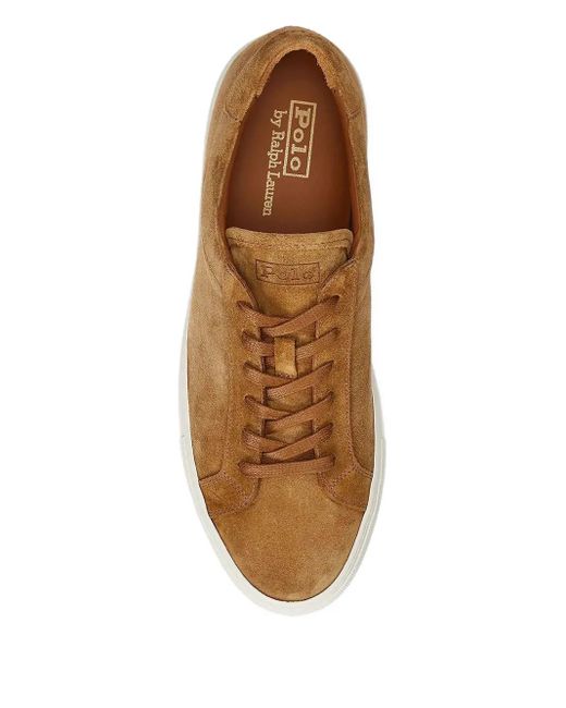 Polo Ralph Lauren Brown Jermain Sneakers for men