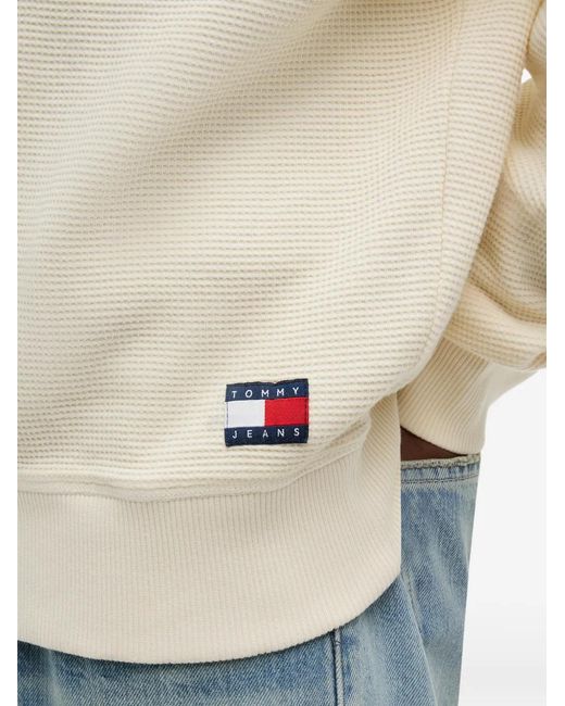 Pull À Patch Logo Tommy Hilfiger pour homme en coloris White