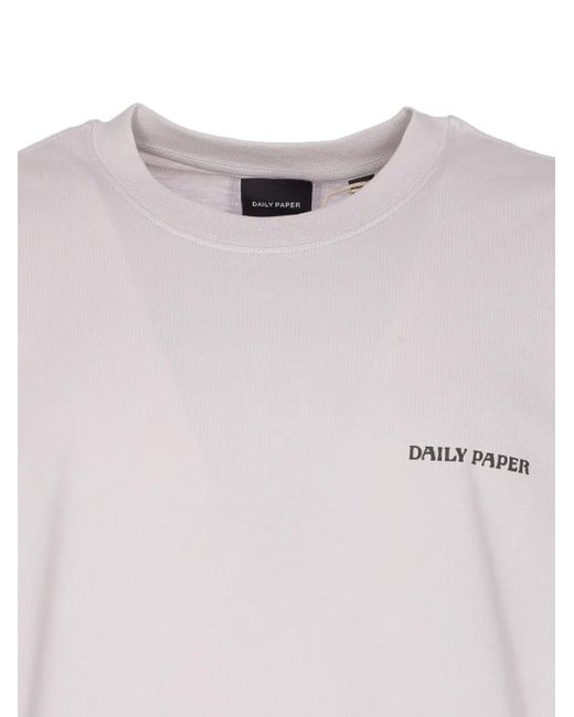 Daily Paper プリント Tシャツ Pink