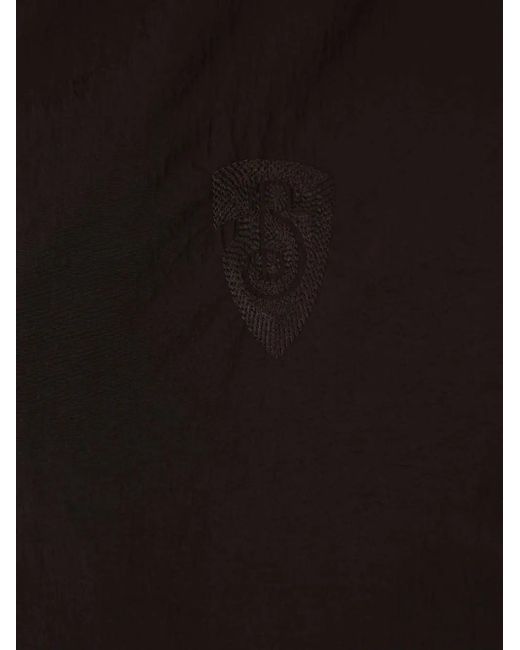 Burberry Black Ekd-Embroidered Jacket for men