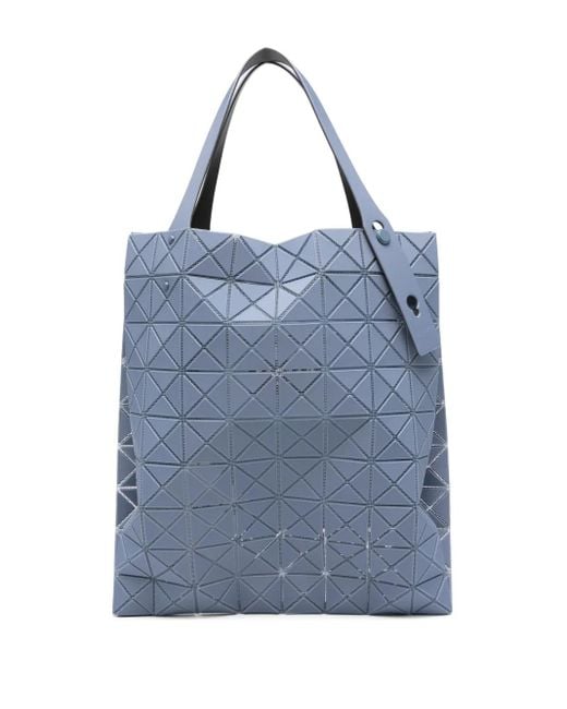 Issey Miyake Prism Plus Shopper Met Geometrisch Patroon in het Blue