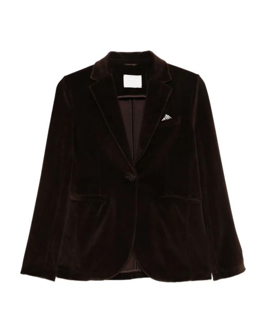Blazer con doble botonadura Circolo 1901 de color Black