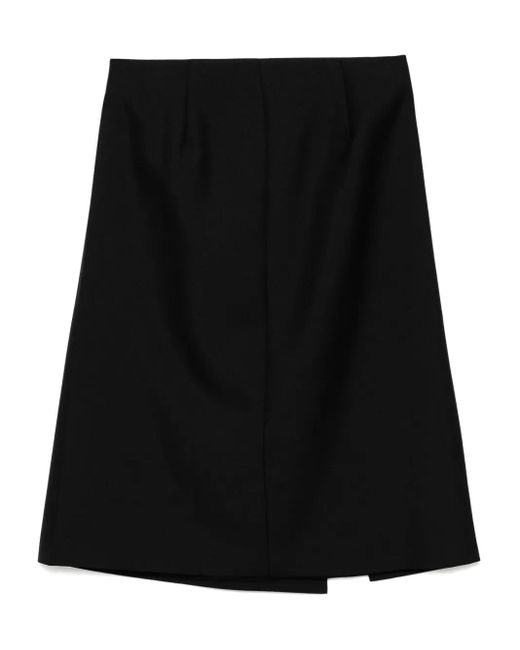 Juun.J Black Flip Skirt