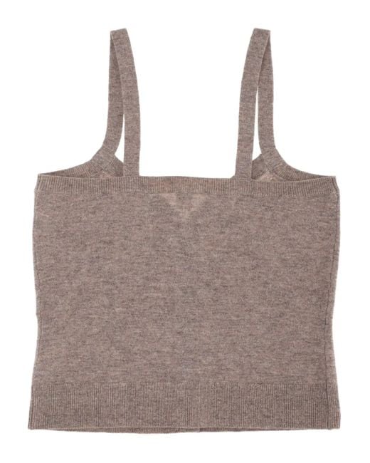 THE GARMENT Gray Buttoned Top