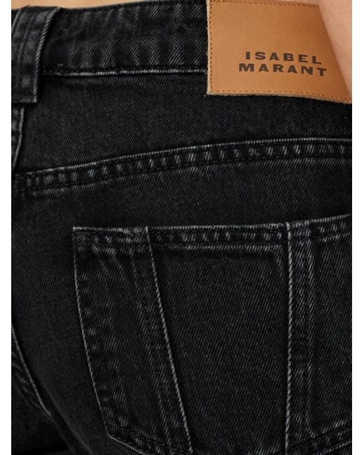 Isabel Marant Black Jaylis Seam Trousers