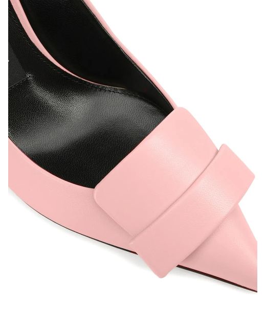 Sergio Rossi Pink Pumps mit spitzer Kappe